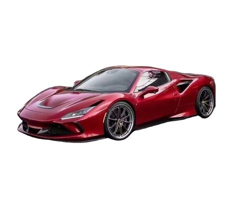 کیت بدنه فیبر کربن سبک جدید برای فراری F8 کیت بدنه فیبر کربن جلو شلوار عقب پخش کننده اسپویلر