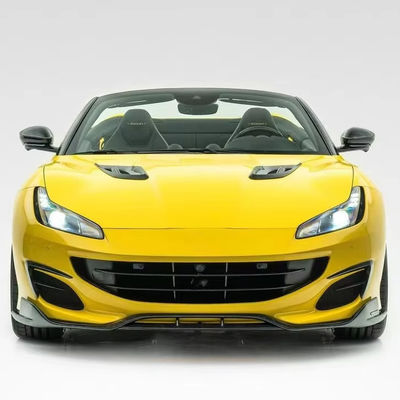 پورتوفینو Retrofit Carbon Body Kit MSY Style لب جلو فیبر کربن دیفوزر اسپویلر طرف