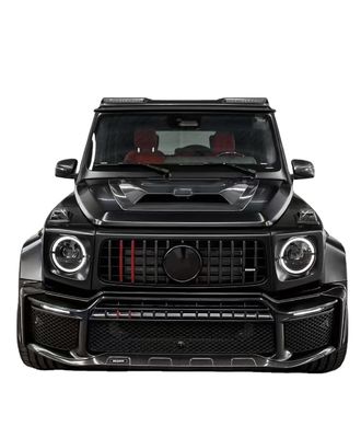 W464 G500 G63 مرسدس کیت بدن G800 سبک ماشین جلو بامپر اسپویلر چرخ قوس