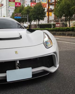 فراری F12 کیت بدنه فیبر کربن F12 نویتک مدل N-largo جلو و عقب پرنده چرخ قوس F12 اسپویلر پخش کننده لب جلو