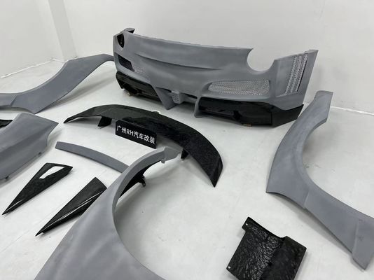 فراری F12 کیت بدنه فیبر کربن F12 نویتک مدل N-largo جلو و عقب پرنده چرخ قوس F12 اسپویلر پخش کننده لب جلو