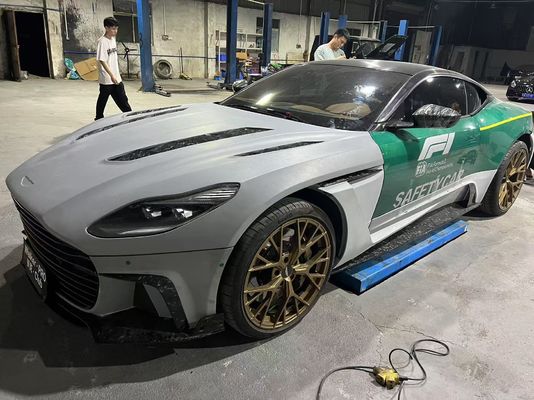 استون مارتین DB11 کیت بدن فیبر کربن DB11 سبک مانسوری جلو و عقب دامن جانبی دامن پاشنده هود اسپویلر