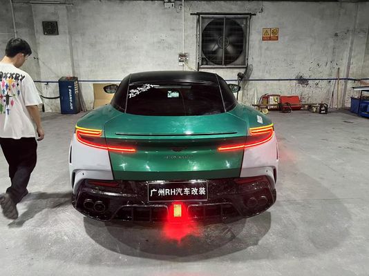استون مارتین DB11 کیت بدن فیبر کربن DB11 سبک مانسوری جلو و عقب دامن جانبی دامن پاشنده هود اسپویلر