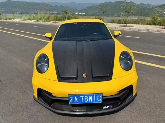 بورشه 992 بدنه فیبر کربن کیت 992 مدل GT3 جلو و عقب بمپر دامن جانبی هود اسپویلر