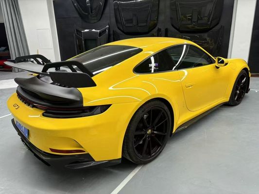 بورشه 992 بدنه فیبر کربن کیت 992 مدل GT3 جلو و عقب بمپر دامن جانبی هود اسپویلر