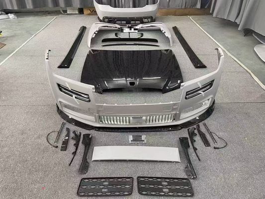 رولز-رویس روح کرسی فیبر کربن کیت روح سبک mansory جلو و عقب بومپر اسپویلر ها هود