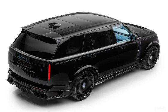 Land Rover Range Rover کیت بدن فیبر کربن Range Rover ارتقا یافته سبک Mansory دیفوسر لب جلو اسپویلر هود چرخ آرچ دامن جانبی
