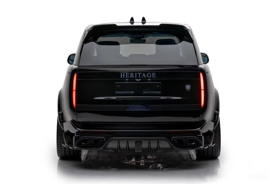 Land Rover Range Rover کیت بدن فیبر کربن Range Rover ارتقا یافته سبک Mansory دیفوسر لب جلو اسپویلر هود چرخ آرچ دامن جانبی