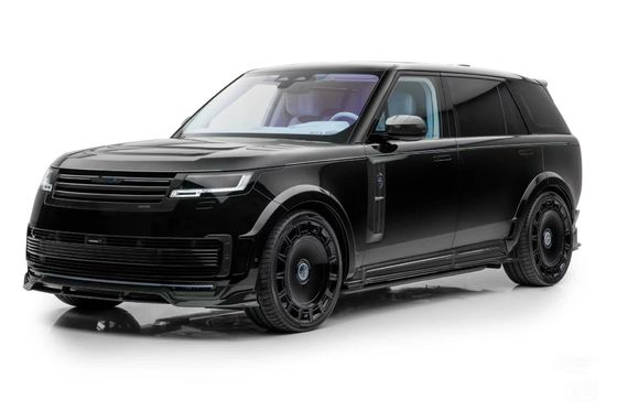 Land Rover Range Rover کیت بدن فیبر کربن Range Rover ارتقا یافته سبک Mansory دیفوسر لب جلو اسپویلر هود چرخ آرچ دامن جانبی