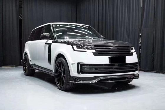 Land Rover Range Rover کیت بدن فیبر کربن Range Rover ارتقا یافته سبک Mansory دیفوسر لب جلو اسپویلر هود چرخ آرچ دامن جانبی
