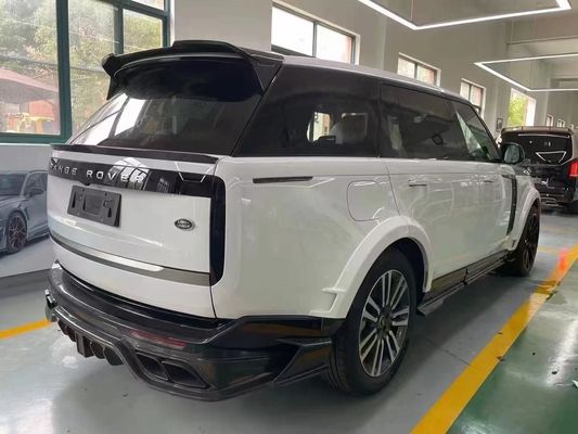 Land Rover Range Rover کیت بدن فیبر کربن Range Rover ارتقا یافته سبک Mansory دیفوسر لب جلو اسپویلر هود چرخ آرچ دامن جانبی