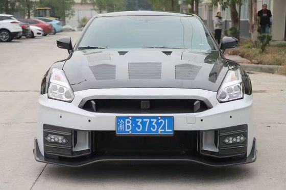 نیسان GTR کیت بدن فیبر کربن GTR r35 ارتقا یافته 2024نیسمو مدل جلو و عقب اسپویلر های بمپر