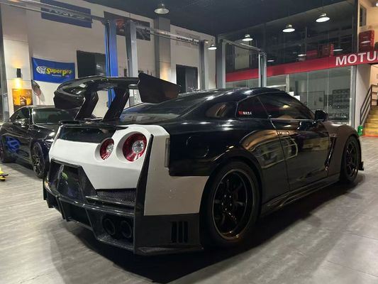 نیسان GTR کیت بدن فیبر کربن GTR r35 ارتقا یافته 2024نیسمو مدل جلو و عقب اسپویلر های بمپر