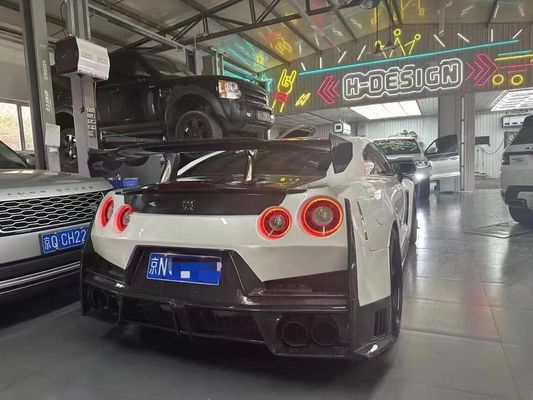 نیسان GTR کیت بدن فیبر کربن GTR r35 ارتقا یافته 2024نیسمو مدل جلو و عقب اسپویلر های بمپر