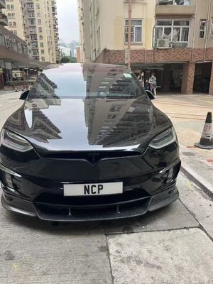 تیسلا مدل X کیت بدن فیبر کربن مدل X دیفوسر لب جلو فیبر کربن