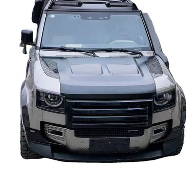 هود فیبر کربن برای Land Rover Defender مواد فیبر کربن Defender پوشش سبک SVR ارتقا یافته