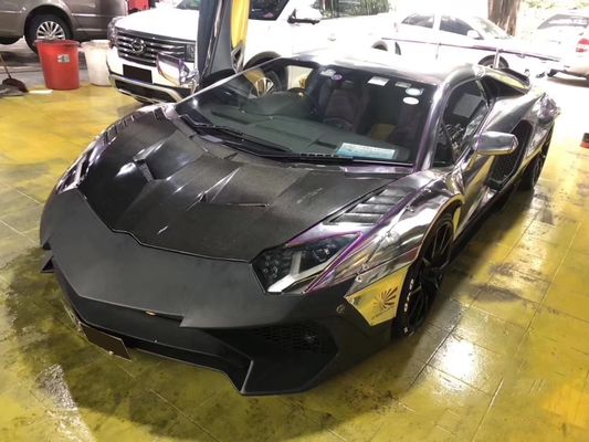 پوشش فیبر کربن با کیفیت بالا Aventador پوشش ماشین فیبر کربن LP700 LP720 پوشش درب موتور