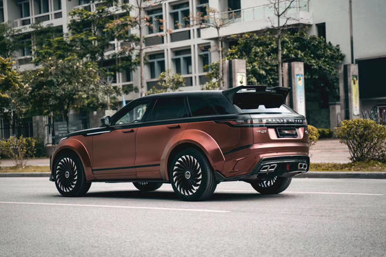 برای Land Rover کیت بدنه فیبر کربن Velar کیت ارتقاءات Velar سبک LM جلو و عقب بامپر اسپویلر Widebody