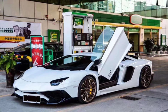 برای لامبورگینی Aventador LP700 کیت بدن فیبر کربن Aventador ارتقا یافته 740SV جلو و عقب باپر اسپویلر