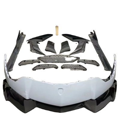 برای لامبورگینی LP700 کیت بدن فیبر کربن LP700 ارتقاءات MSY سبک خشک فیبر کربن جلو و عقب باپر اسپویلر