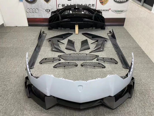 برای لامبورگینی LP700 کیت بدن فیبر کربن LP700 ارتقاءات MSY سبک خشک فیبر کربن جلو و عقب باپر اسپویلر