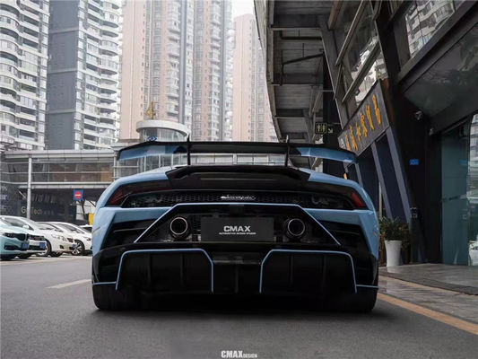 محصول جدید کیت بدنه فیبر کربن برای لامبورگینی هوراکان EVO هوراکان EVO فیبر کربن جلو شلوار پخش کننده اسپویلر