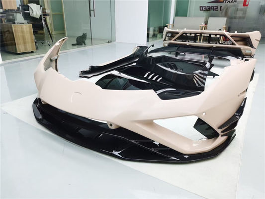 محصول جدید برای لامبورگینی هوراکان LP580 LP610 کیت بدنه هوراکان LP580 LP610 ارتقاء EVO جلو و عقب بمپر