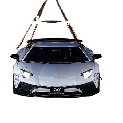 برای لامبورگینی Aventador LP700 کیت بدن فیبر کربن LP700 ارتقاء یافته سبک LB دامن جانبی اسپویلر چرخ قوس