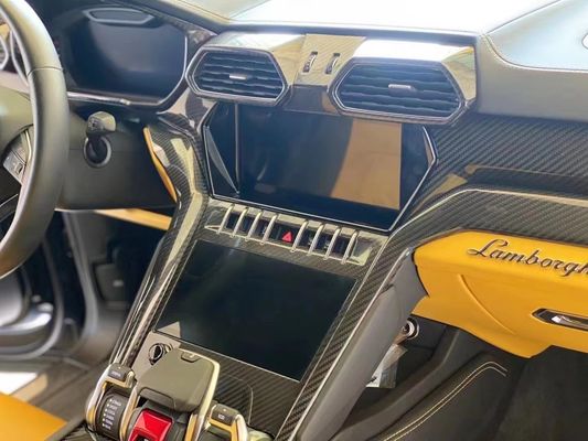 قطعات اتوماتیک داخل فیبر کربن برای لامبورگینی Urus Urus فیبر کربن سطح کنترل مرکزی تهویه مطبوع