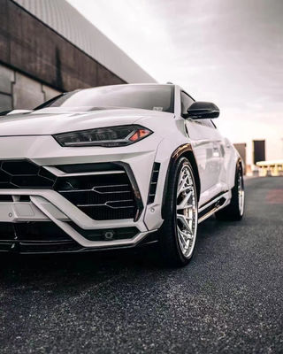 قطعات اتوماتیک برای لامبورگینی Urus کیت بدن Urus ارتقاء 1016 سبک جلو اسکوپ دیفوزر اسپویلر کیت Widebody