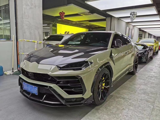 قطعات اتوماتیک برای لامبورگینی Urus کیت بدن Urus ارتقاء TopCAR سبک فیبر کربن جلو شلوار پخش کننده اسپویلر هود کیت بدن