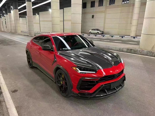 قطعات اتوماتیک برای لامبورگینی Urus کیت بدن Urus ارتقاء TopCAR سبک فیبر کربن جلو شلوار پخش کننده اسپویلر هود کیت بدن