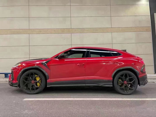 قطعات اتوماتیک برای لامبورگینی Urus کیت بدن Urus ارتقاء TopCAR سبک فیبر کربن جلو شلوار پخش کننده اسپویلر هود کیت بدن