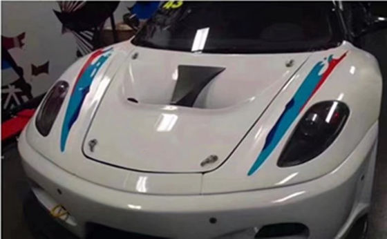 فیبر کربن با کیفیت بالا برای فراری F430 فیبر کربن هود موتور هک هود F430 پوشش موتور