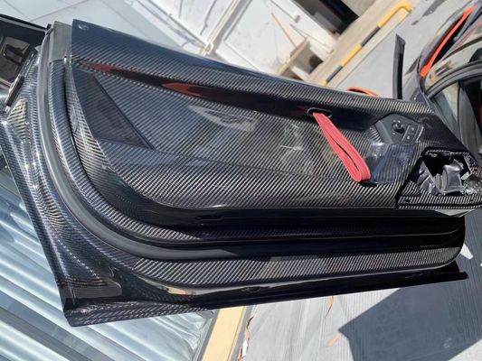 برای لامبورگینی Aventador LP700 پنل درب فیبر کربن Aventador SVJ Style پنل درب فیبر کربن