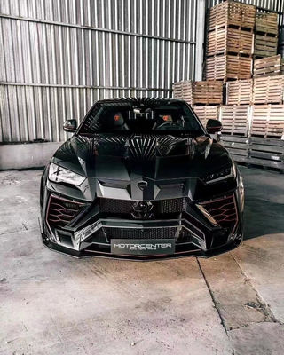 برای لامبورگینی Urus کیت بدنه فیبر کربن Urus ارتقا می یابد مدل MSY فیبر کربن جلو و عقب بومپر اسپویلر هود