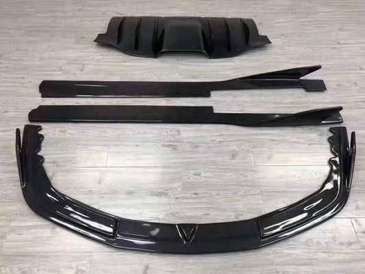 برای فراری 458 کیت بدنه فیبر کربن 458 کیت بدنه فیبر کربن پیشانی لب پخش کننده اسپویلر جانبی دامن