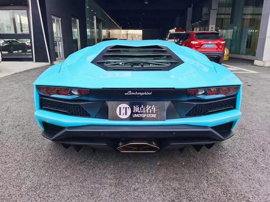 برای لامبورگینی Aventador LP700 کیت بدن فیبر کربن LP740 سبک جلو و عقب باپر اسپویلر