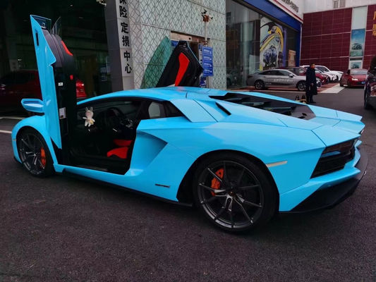 برای لامبورگینی Aventador LP700 کیت بدن فیبر کربن LP740 سبک جلو و عقب باپر اسپویلر