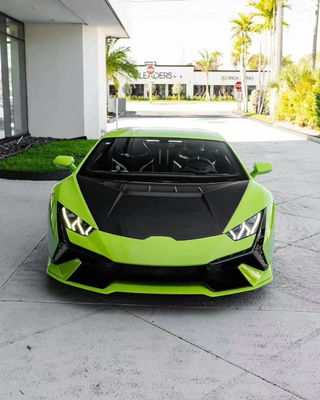 برای لامبورگینی LP580 LP610 EVO کیت بدنه فیبر کربن LP580 LP610 EVO Upgraded TecNIA-style Front Bumper Body Kit