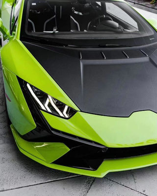 برای لامبورگینی LP580 LP610 EVO کیت بدنه فیبر کربن LP580 LP610 EVO Upgraded TecNIA-style Front Bumper Body Kit