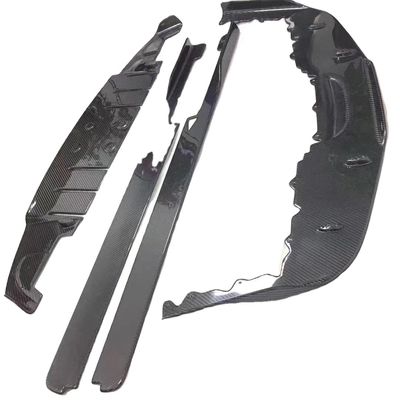 برای فراری 458 کیت بدنه فیبر کربن 458 کیت بدنه فیبر کربن 458 دیفوزر لب جلو اسپویلر