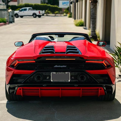 کیت بدن فیبر کربن سبک سفید EVO جایگزین پیشرو و عقب بومپر