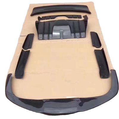 برای فراری F430 کیت بدن F430 ارتقا یافته سبک HAMANN پیش پاول دیفوزر اسپویلر دامن جانبی F430 کیت بدن فیبر کربن