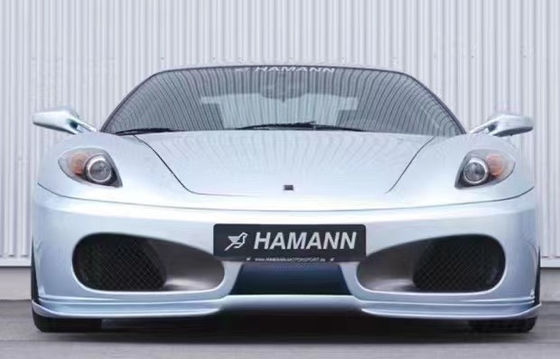 برای فراری F430 کیت بدن F430 ارتقا یافته سبک HAMANN پیش پاول دیفوزر اسپویلر دامن جانبی F430 کیت بدن فیبر کربن