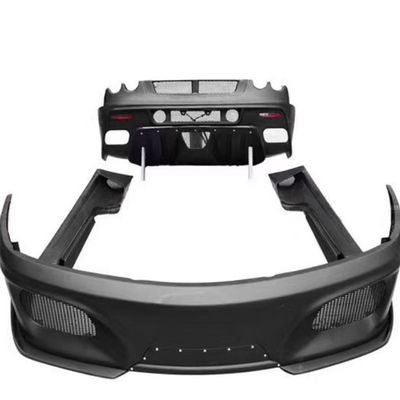 برای فراری F430 کیت بدن F430 ASI سبک ارتقا یافته جلو و عقب بامپر اسپویلر F430 کیت بدن فیبر کربن