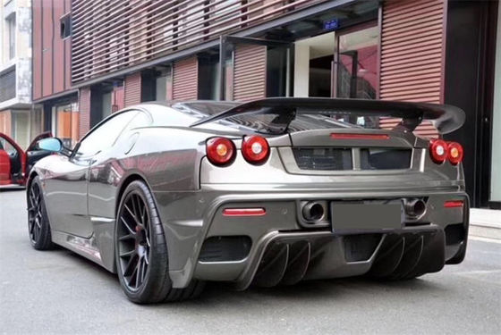 برای فراری F430 کیت بدن F430 ASI سبک ارتقا یافته جلو و عقب بامپر اسپویلر F430 کیت بدن فیبر کربن