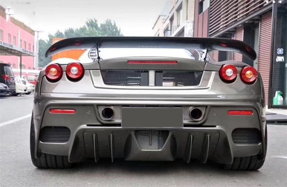 برای فراری F430 کیت بدن F430 ASI سبک ارتقا یافته جلو و عقب بامپر اسپویلر F430 کیت بدن فیبر کربن