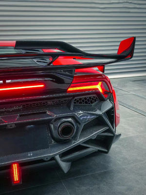 580 Lamborghini کیت بدن فیبر کربن DW سبک Lp610 کیت بدن اسپویلر کیت گسترده