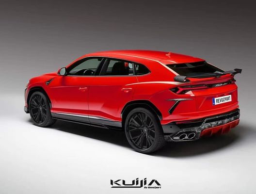 2018 - 2019 Lamborghini Body Kit سبک SVJ فیبر کربن اسپویلر بال PP